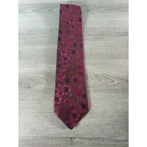 Vintage Christian Lacroix Paris Silk Tie Made in Italy Bold Abstract 90 Designer